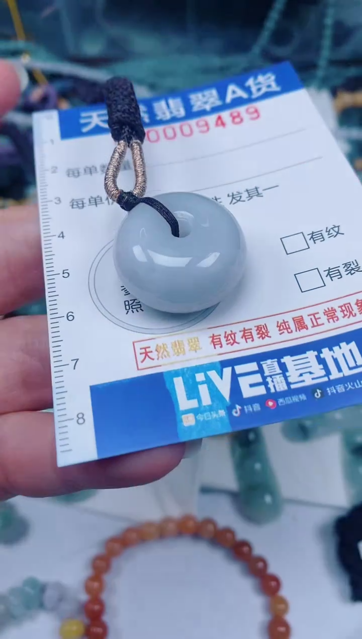 颈饰未镶嵌翡翠00009489