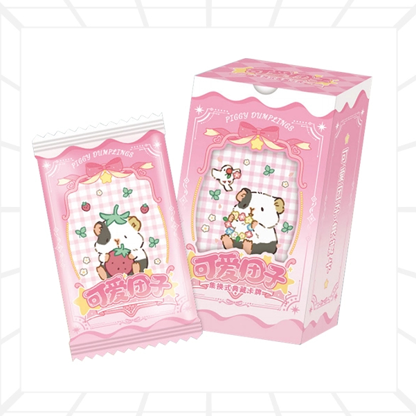 PiggyDumplings『可爱团子』荷兰猪 收藏卡牌盲盒[默认代拆]