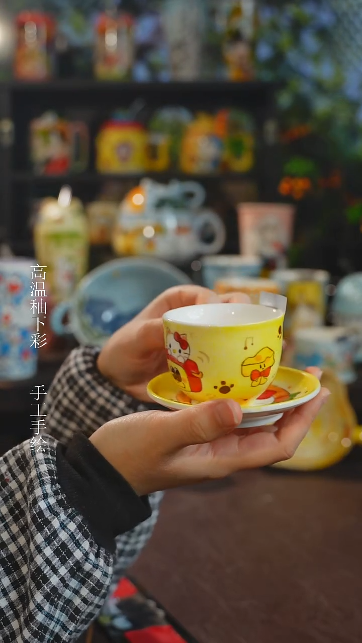 景德镇高温釉下彩纯手工手绘