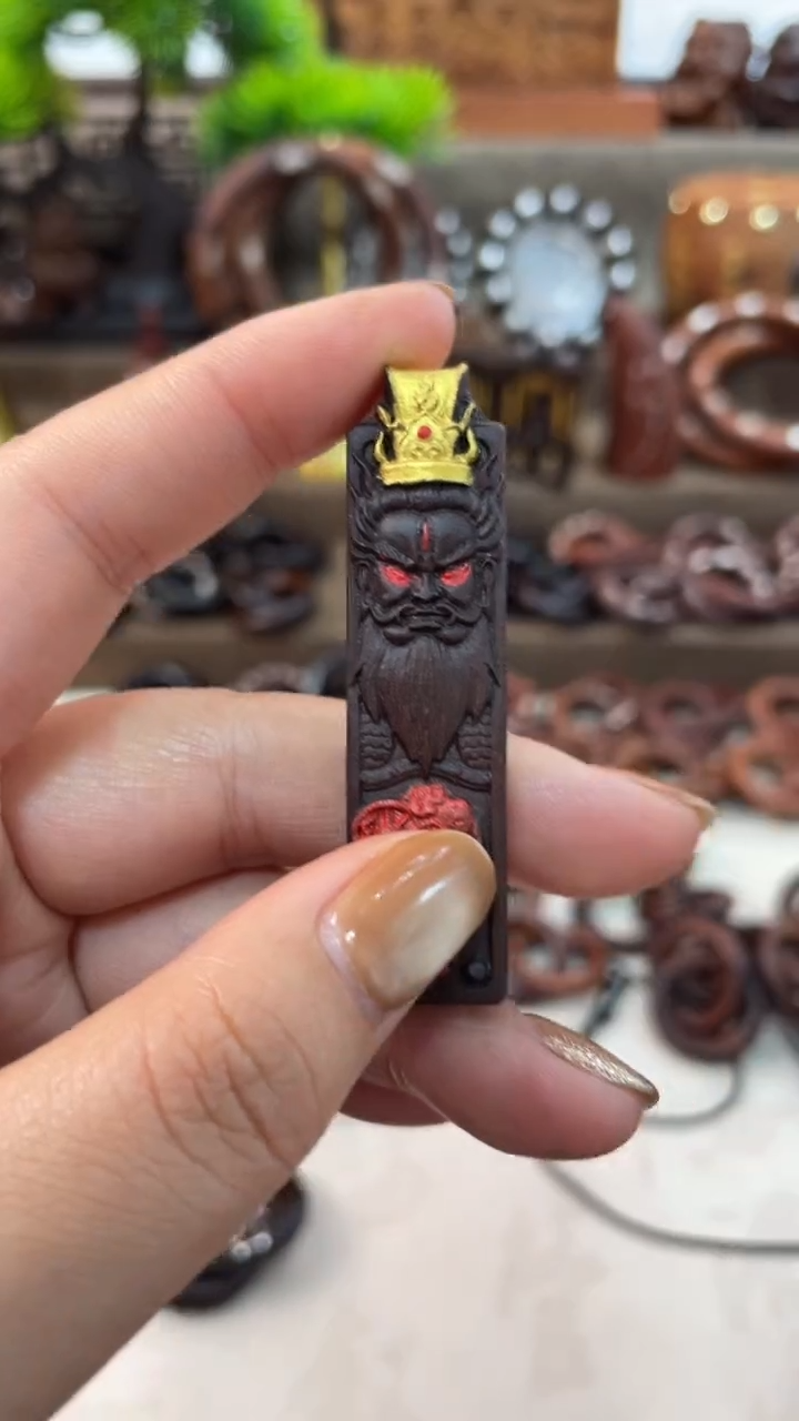 木枣木玉化王灵官长条——定制