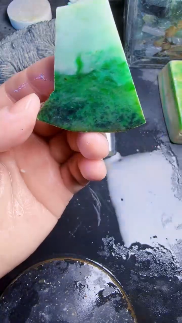 未镶嵌挂件翡翠天然翡翠091