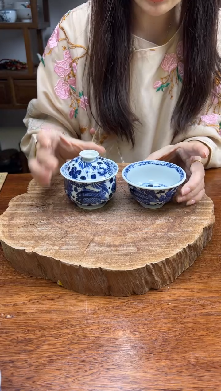 【闪购商品】瓷片景德镇陶瓷手工手绘釉中彩（食品级）