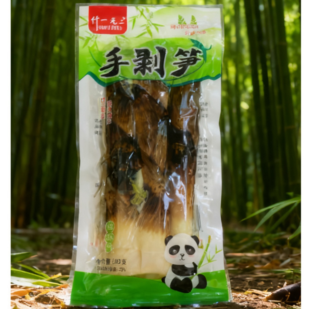 竹一无二泡椒手剥笋200g开袋即食休闲解馋办公室零食