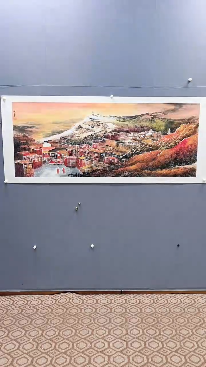 【闪购商品】绘画杨风顺绘画12平尺山水金奖作品