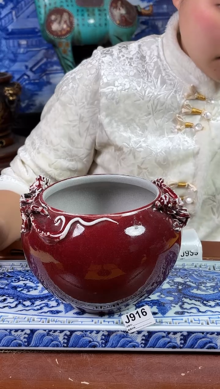 【闪购商品】摆件景德镇陶瓷仿古摆件J916