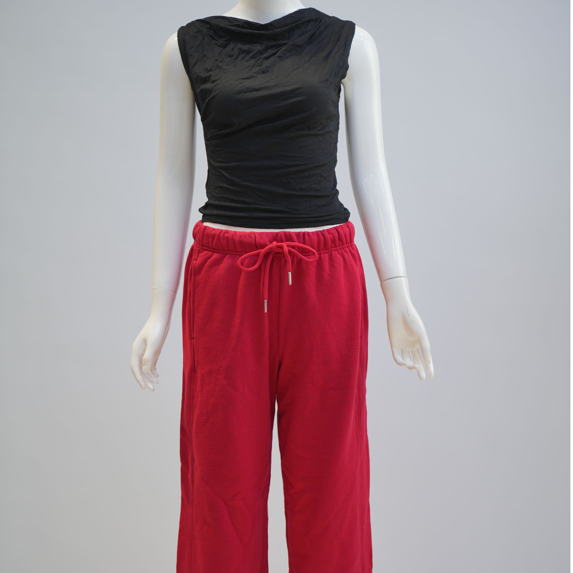 【一颗歪桃】夏季新款多色女士阔腿裤时尚休闲系带户外透气