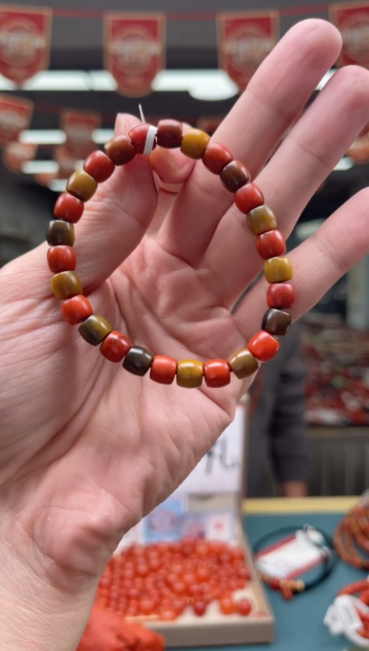 【闪购商品】南红玛瑙A40未镶嵌7mm包浆直切-多样性发一件