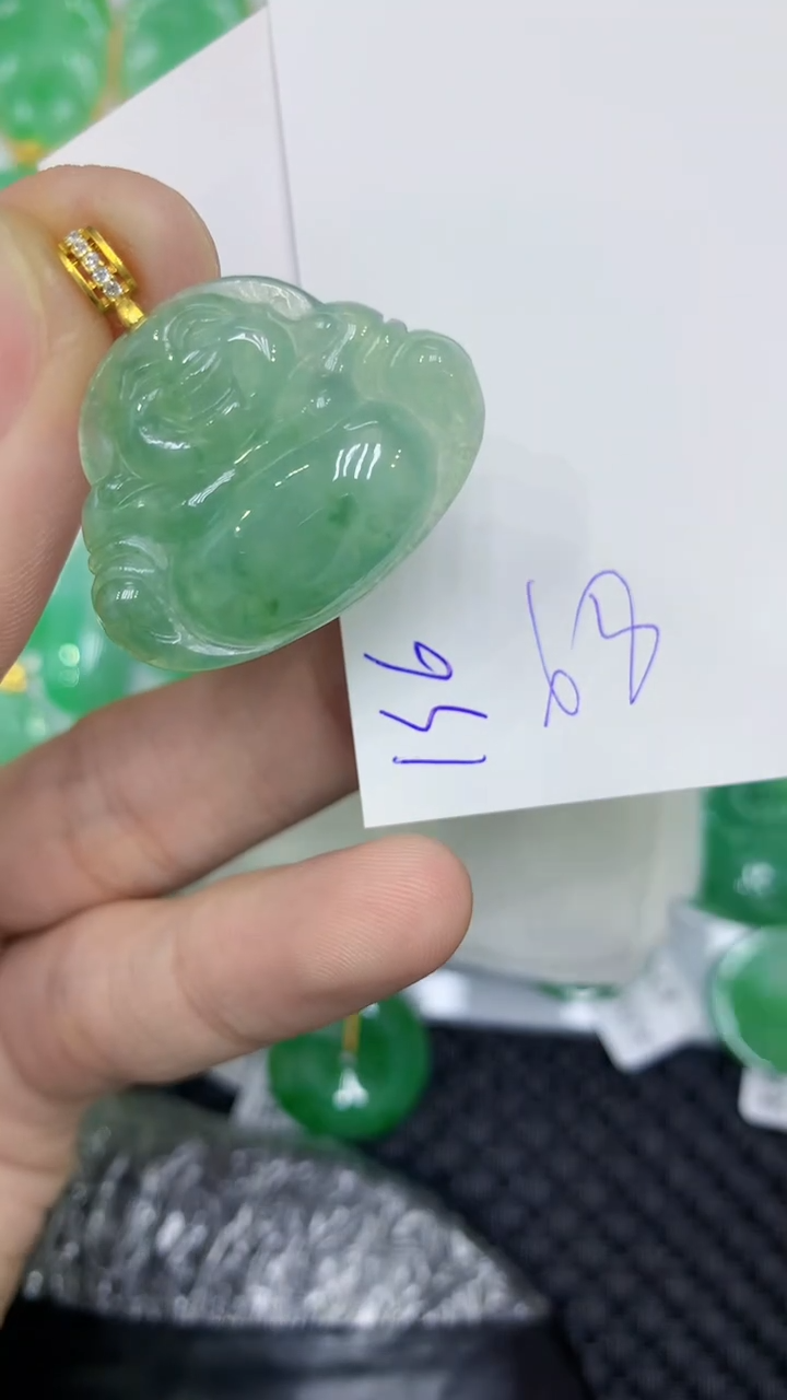 颈饰未镶嵌翡翠缅甸A货翡翠