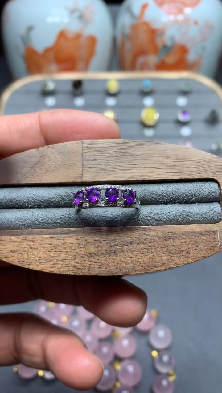 【闪购商品】水晶戒指未镶嵌W28（随机性发货只发一单）