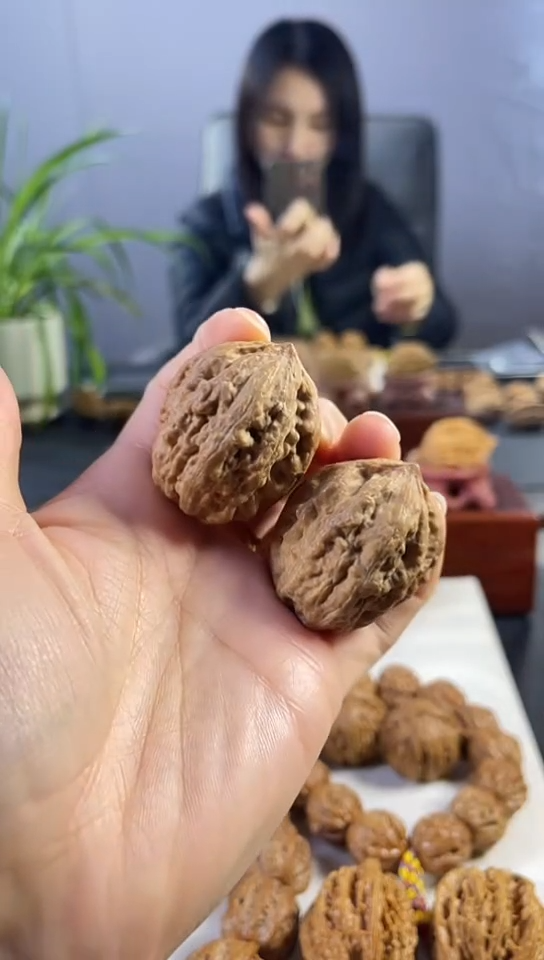 把件文玩核桃7号粗筋文玩核桃