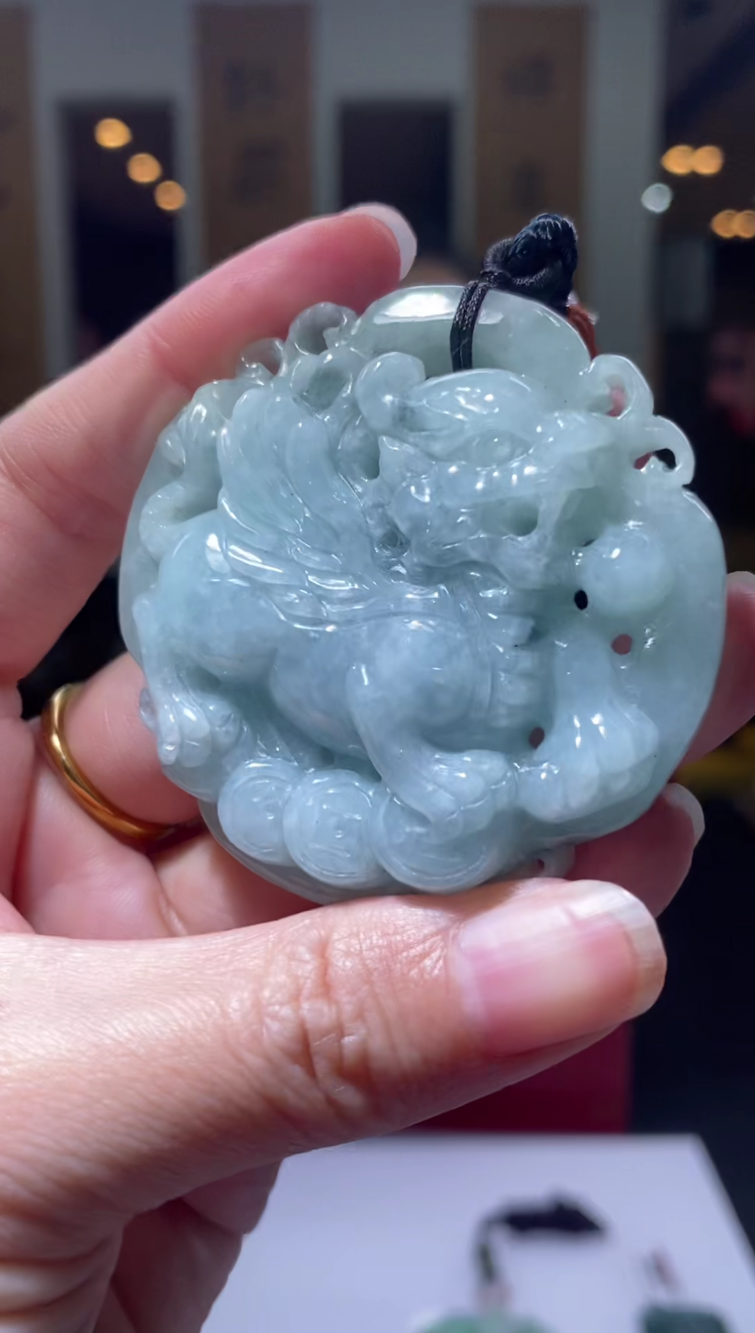 【闪购商品】翡翠颈饰未镶嵌B-@@YQYC01290021