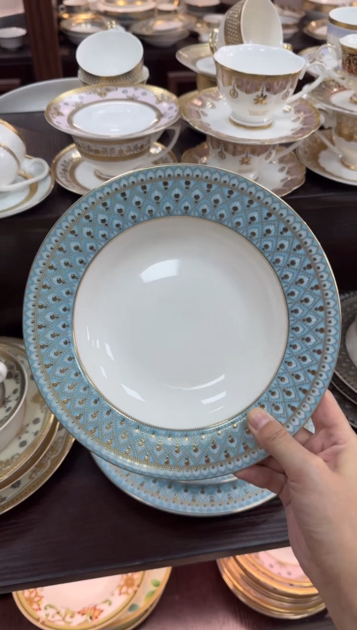 【闪购商品】瓷片8.5英寸草帽盘福利款