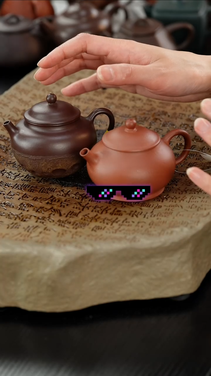 【闪购商品】紫砂茶壶紫泥木星+朱泥高潘