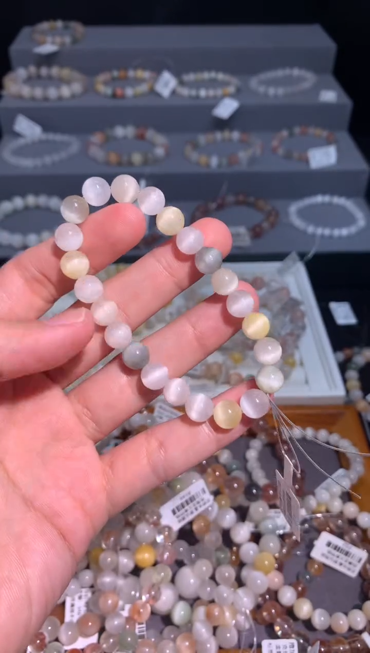 未镶嵌手串水晶14号链接 卡8咪+