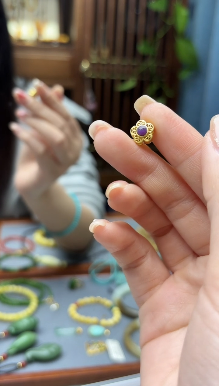 苏纪石（舒俱来）银S925镶嵌车挂s925银舒俱来配饰TH