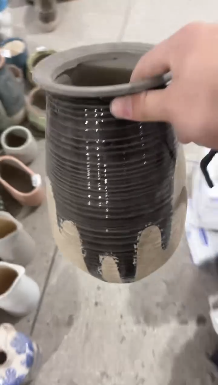 花盆高25.5cm口径10cm