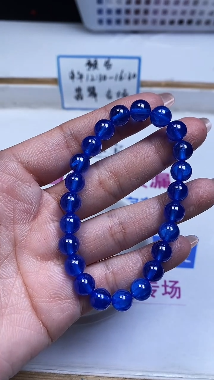 未镶嵌散珠红宝石B2134 蓝 宝石8mm2个16.8元