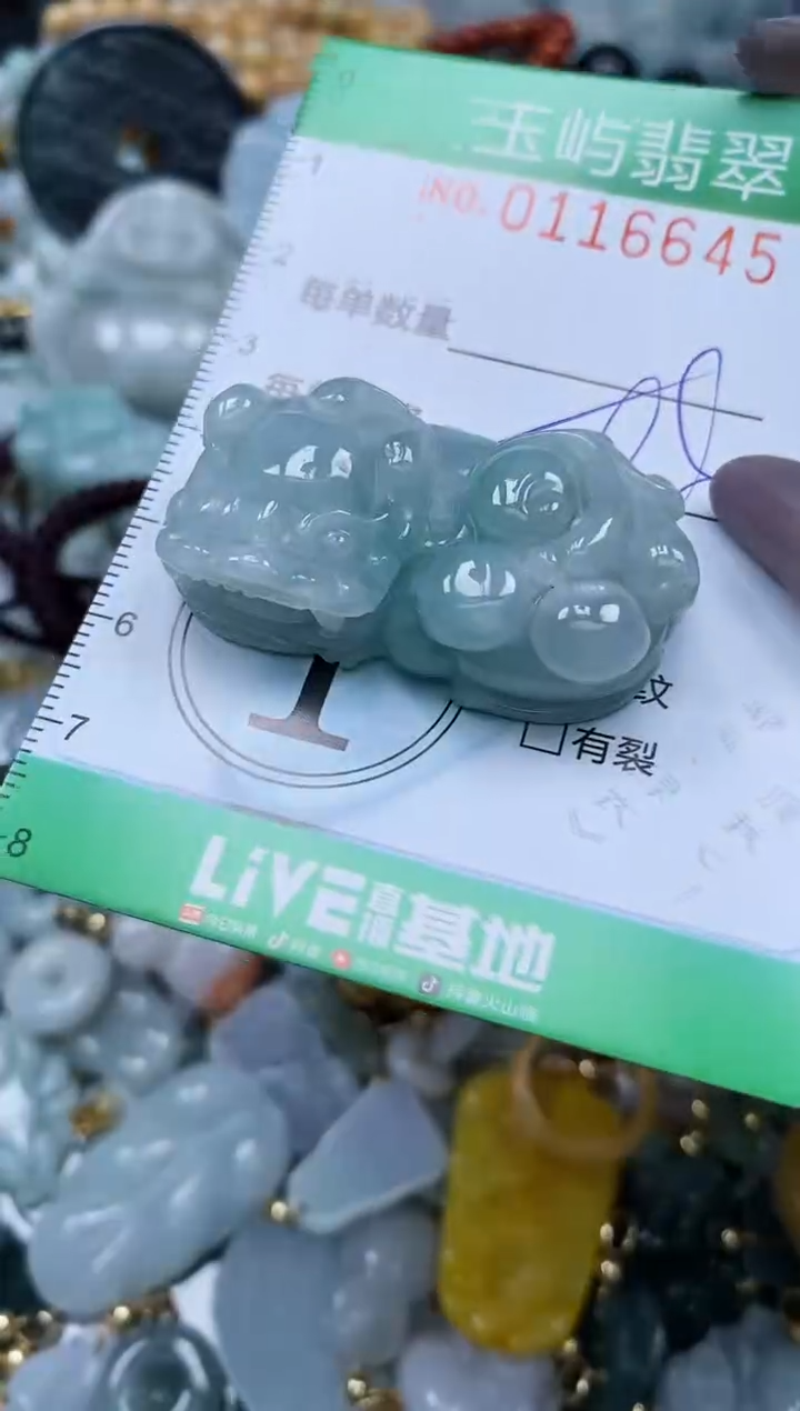 翡翠未镶嵌颈饰闪购0116645多样性发其一