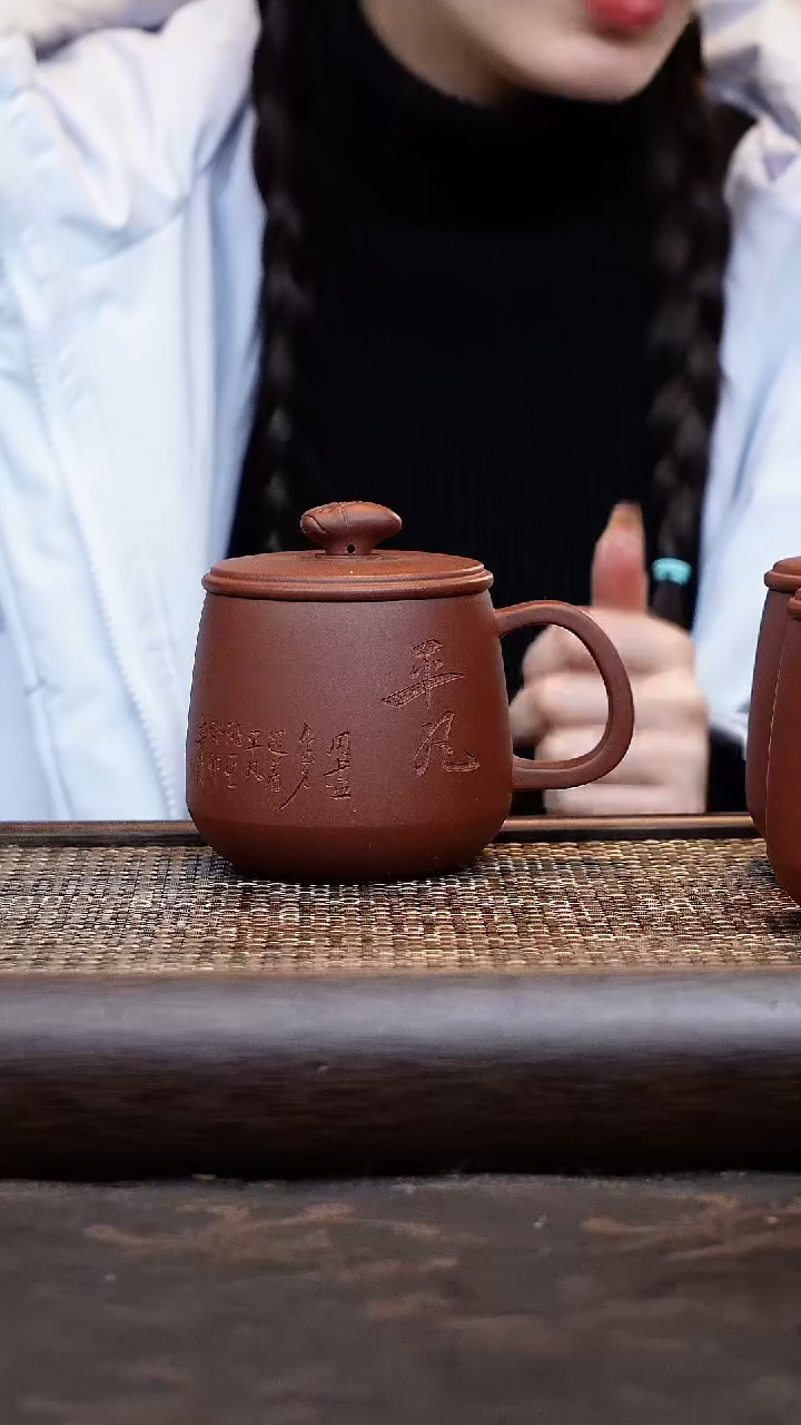 【闪购商品】紫砂茶杯底槽清平凡