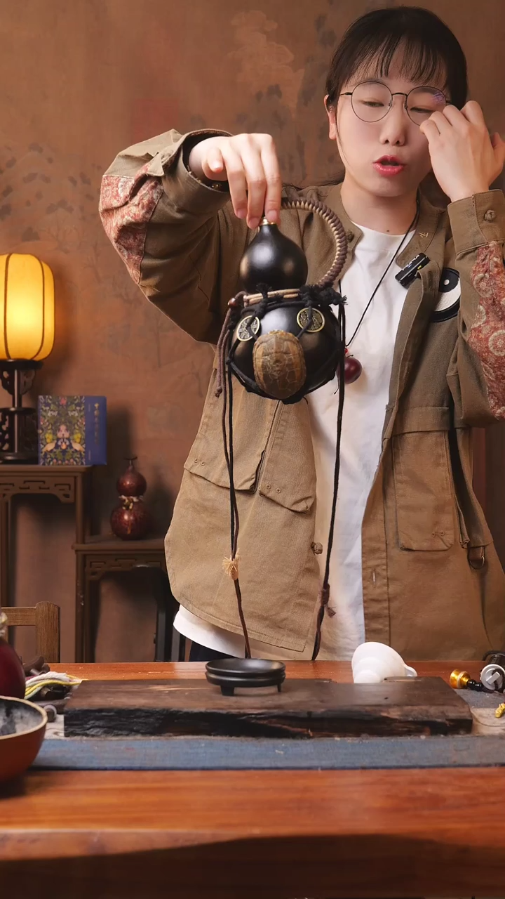 【闪购商品】25号精品大漆葫芦防腐防渗装水茶酒