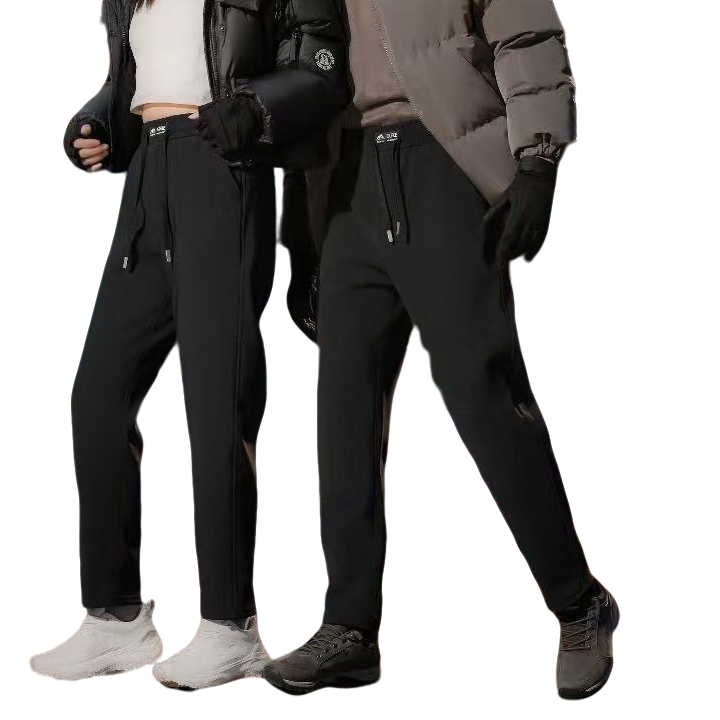 三防高弹！冬季火神裤！男士加绒加厚秋冬户外运动直筒卫裤-2599