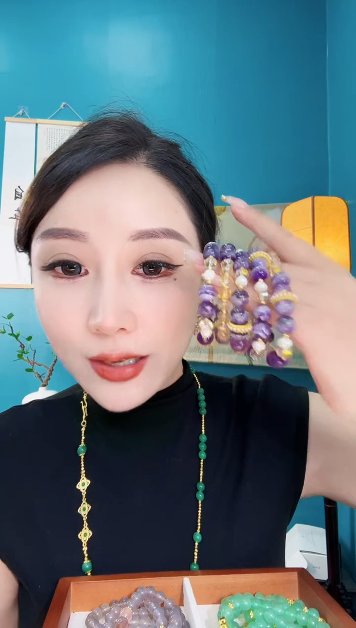 未镶嵌手链翡翠手串