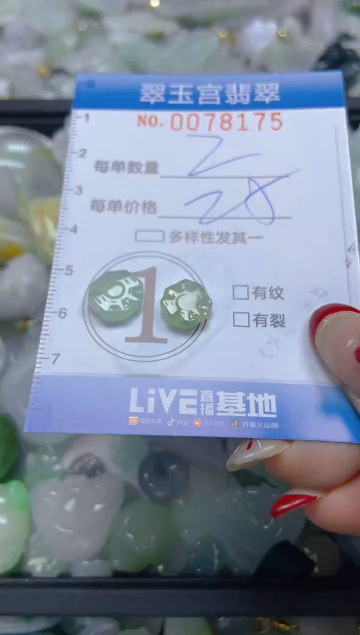 【闪购商品】翡翠颈饰未镶嵌闪购0078175