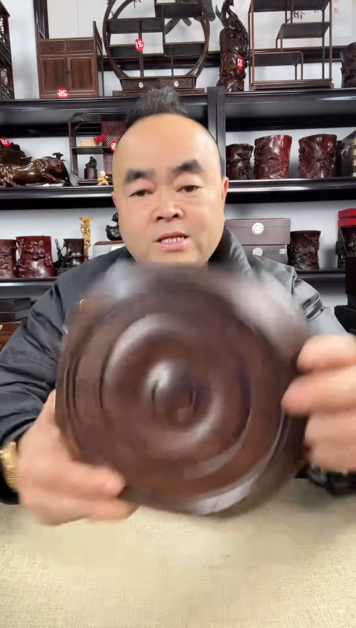 木老李红木工艺品51瑕疵