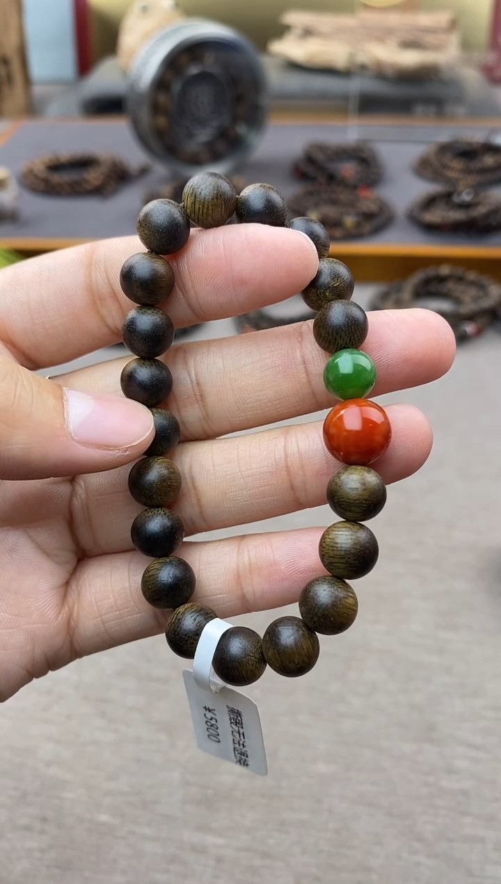 【闪购商品】沉香手串黄棋楠沉水08老料＋配饰设计