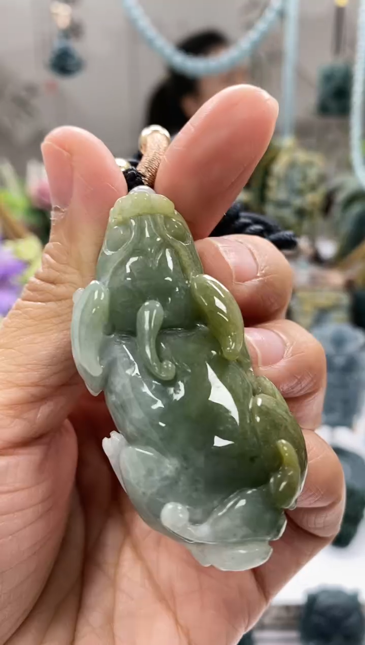 颈饰未镶嵌翡翠翡翠12.7