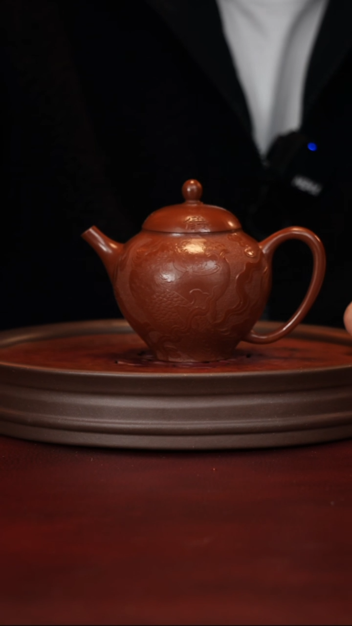 茶壶紫砂原矿高端紫砂--有凤来一＋壶承