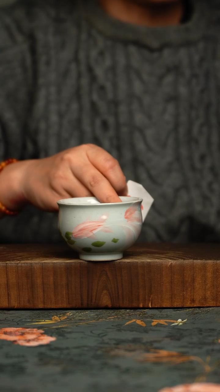 瓷片釉下彩手工手绘同款陶器