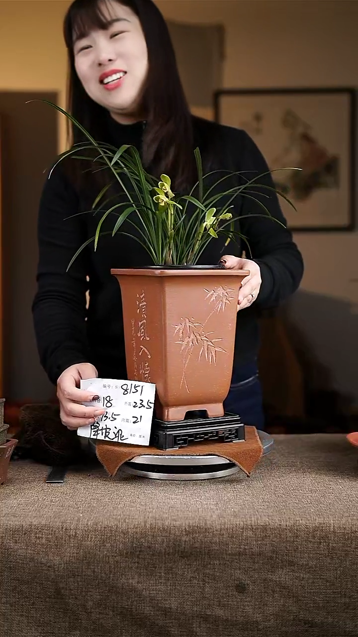 【闪购商品】紫砂花盆紫砂花盆8151