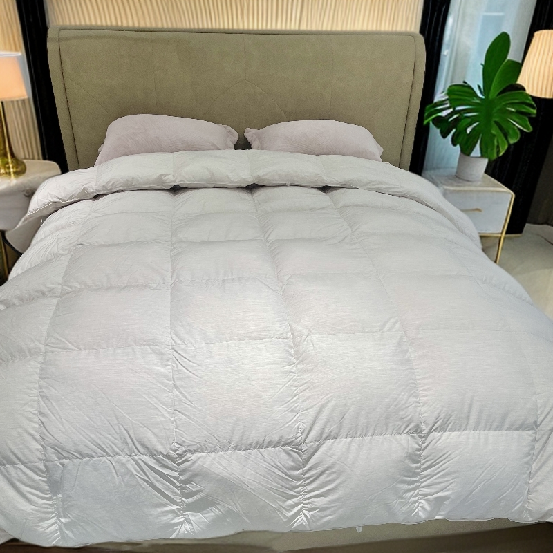 霖达LINDA石墨烯羽绒被保暖双人床蓬松度正品保障