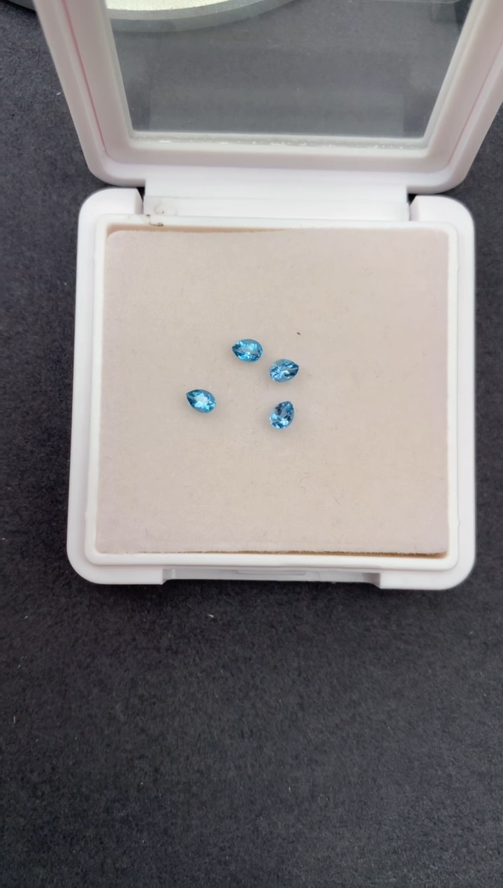 裸石海蓝宝石0.6ct海蓝宝 定制 GE