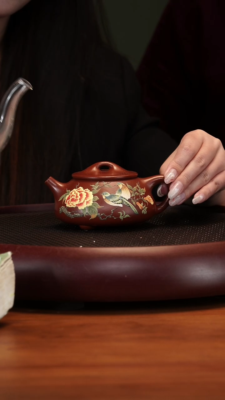 【闪购商品】紫砂茶壶2-62YJB石瓢大红袍260cc