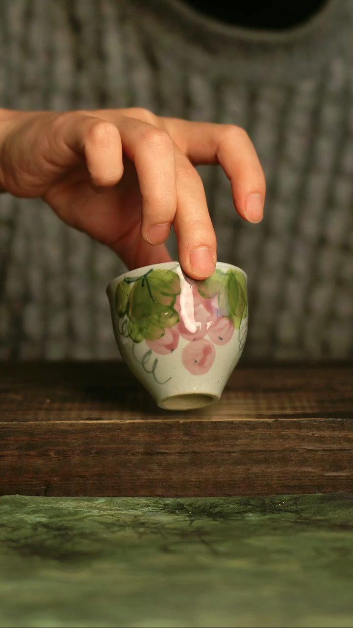 青诗集手工手绘瓷器青诗集手工手绘瓷器