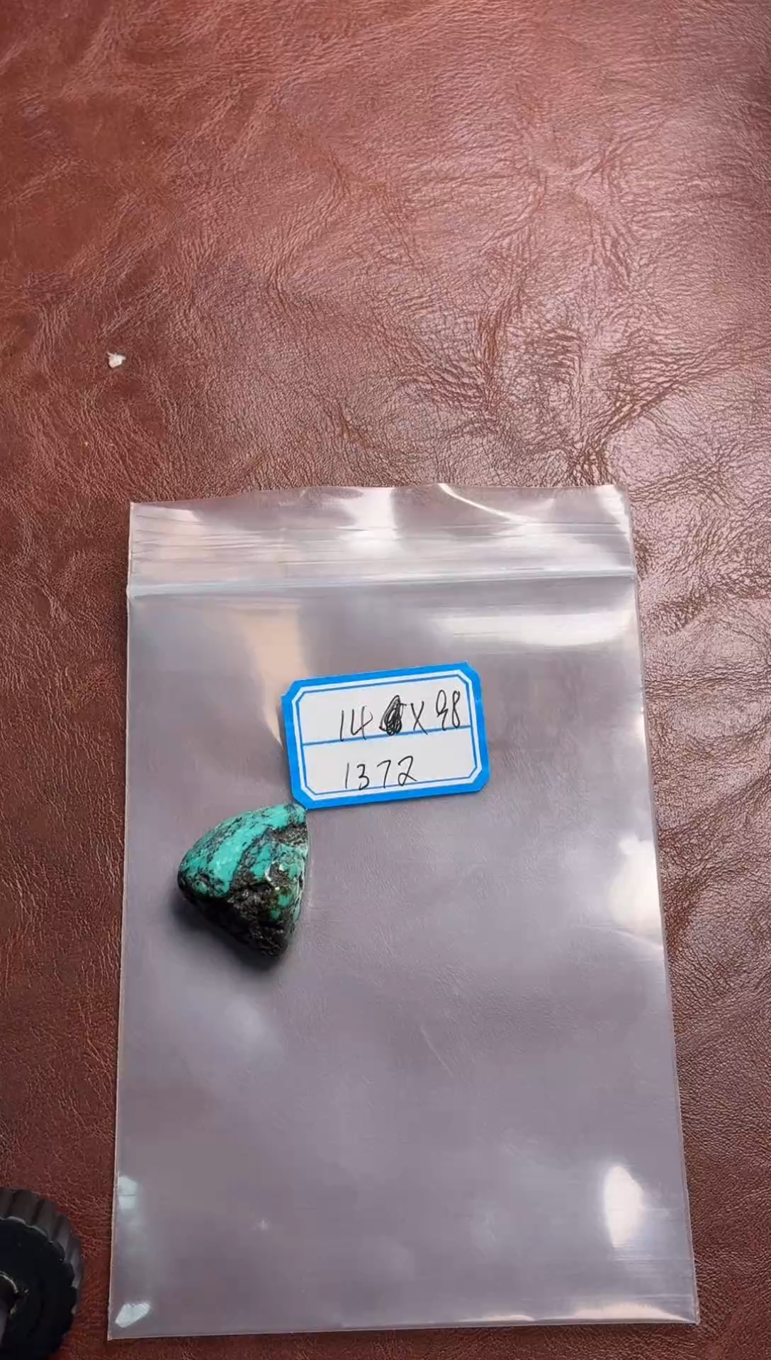 未镶嵌绿松石吊坠(不含链)噶玛珠宝原矿绿松22mm