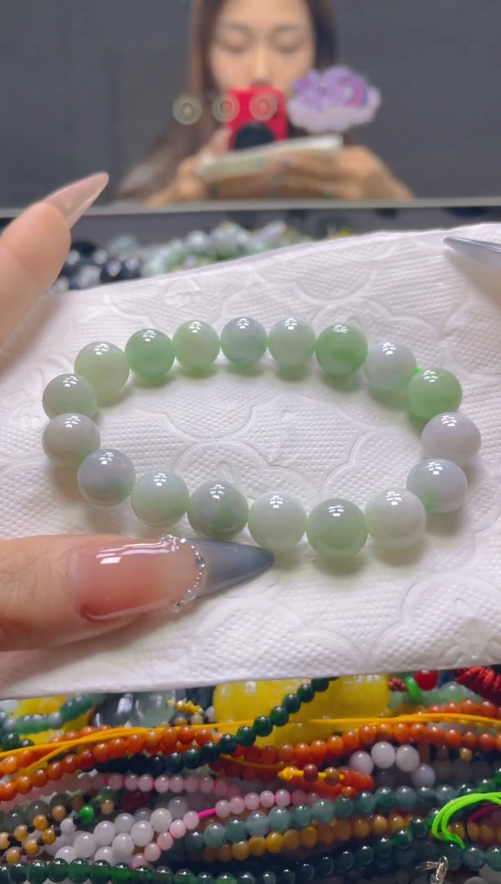 颈饰未镶嵌翡翠10MM