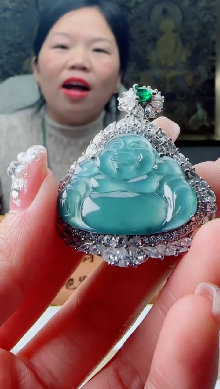 【闪购商品】翡翠颈饰银S925镶嵌多样性随机发其一