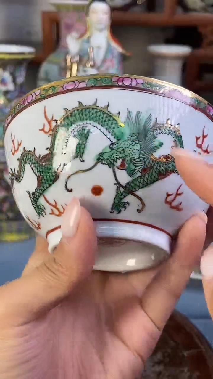 瓷片微瑕慎拍景德镇窑老厂瓷器单件