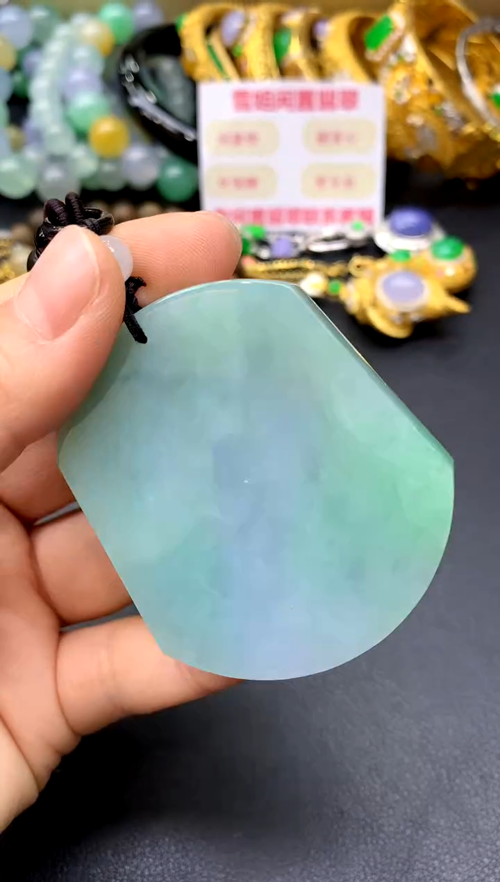 颈饰未镶嵌翡翠86-中国好珍宝