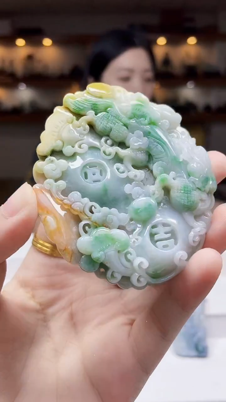 未镶嵌定制翡翠吊坠226