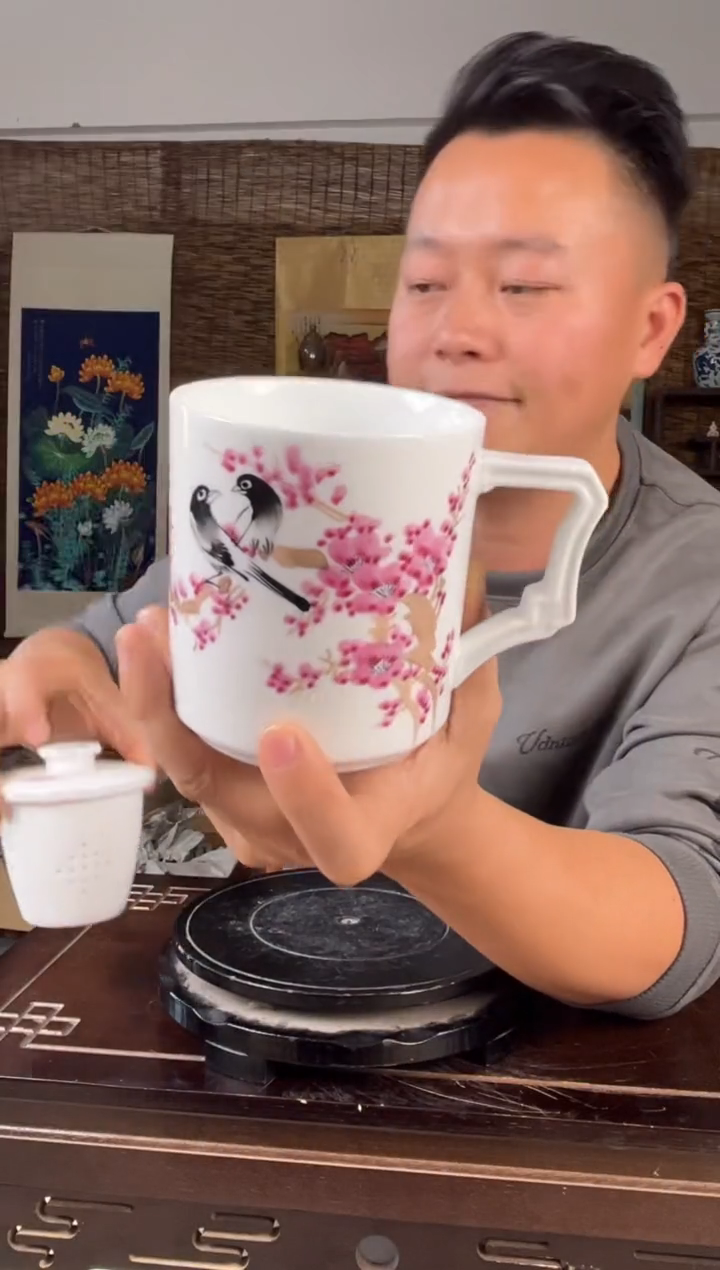 摆件瓷景德镇陶瓷摆件B072