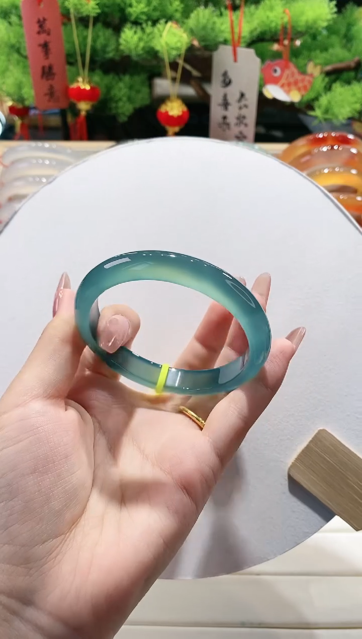 【闪购商品】玛瑙/玉髓手镯未镶嵌90-59.1