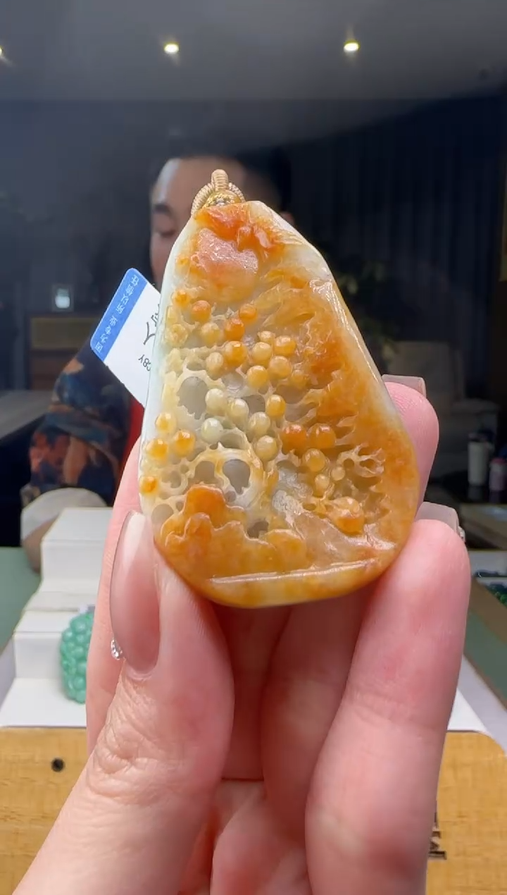 【闪购商品】翡翠吊坠(不含链)未镶嵌CC@@60B7J09276