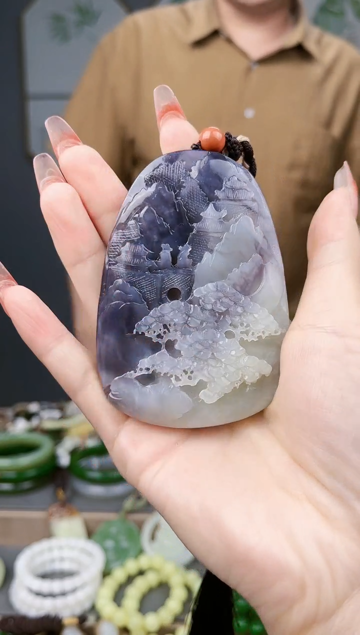 和田玉未镶嵌颈饰多样性发货   