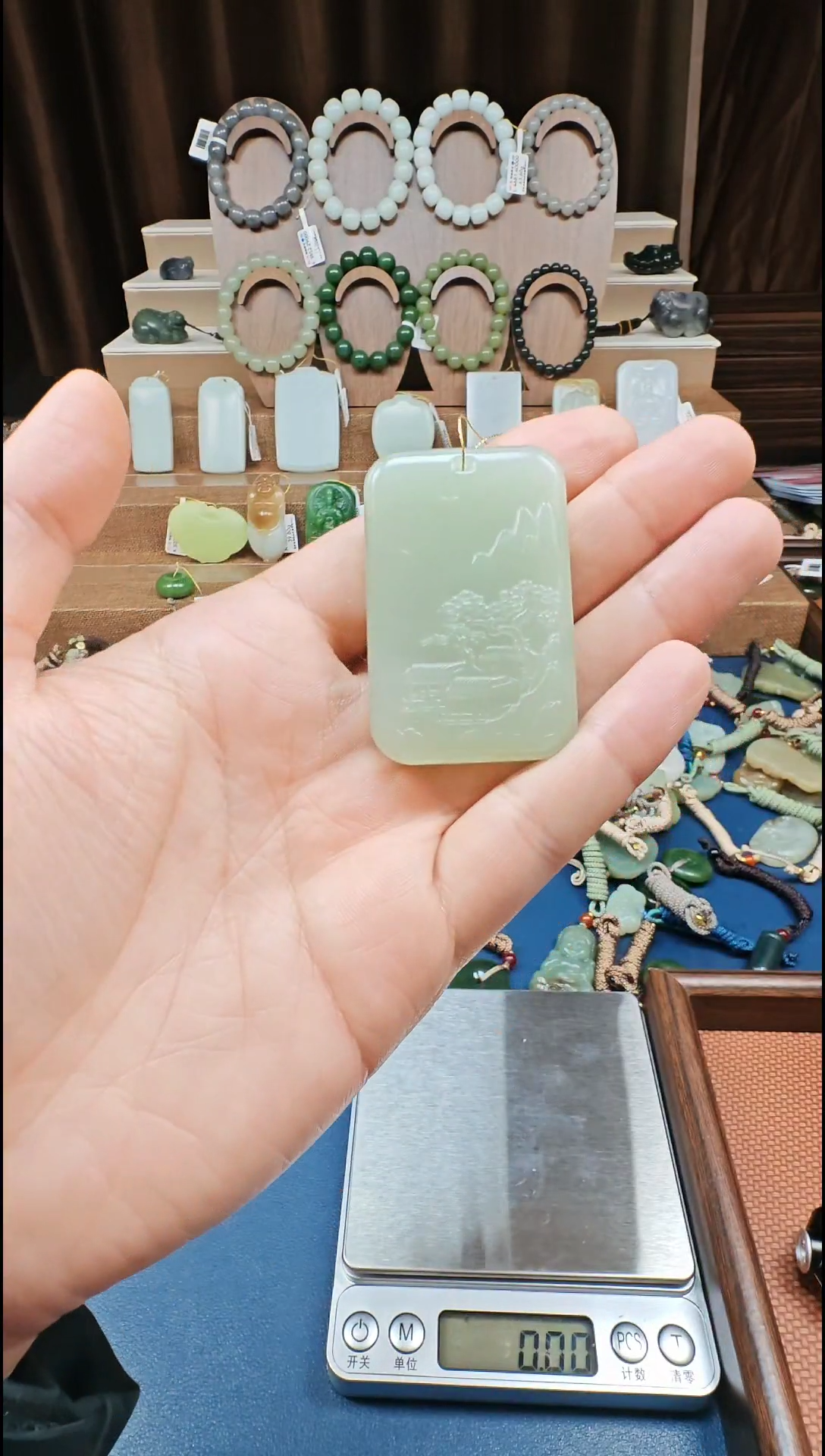 颈饰未镶嵌和田玉多样性发货拍一发一