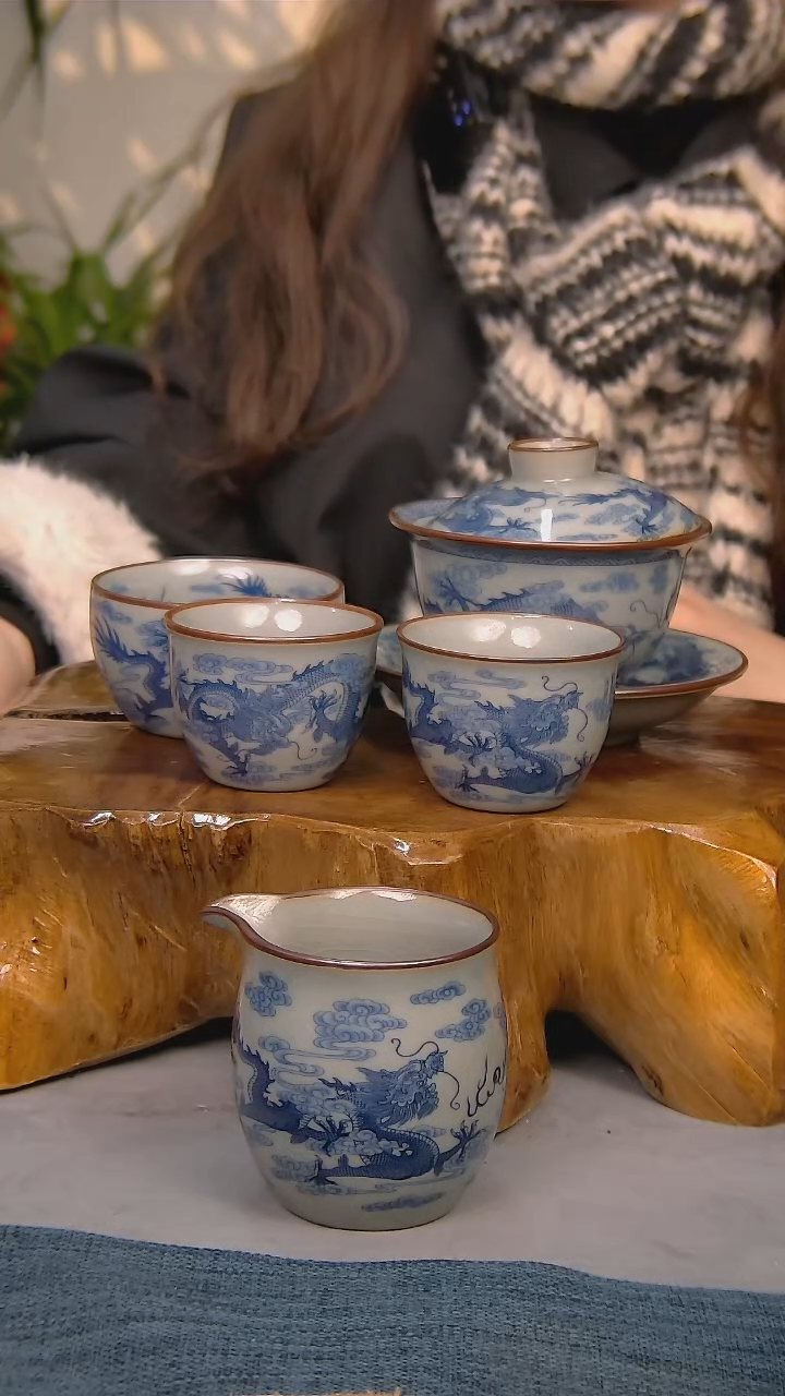 【闪购商品】简装家用款5件套 陶瓷家用茶具系列