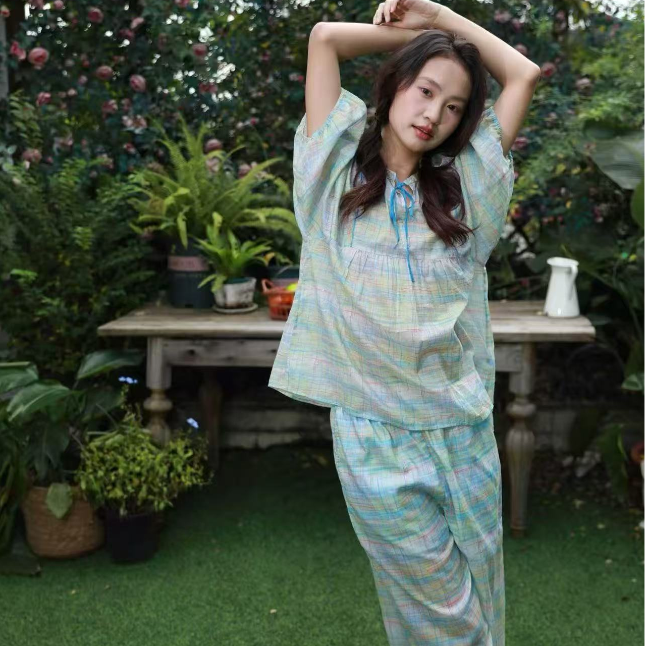 朵朵可可26春夏新款海鸥系列025超薄柔软可外穿家居服